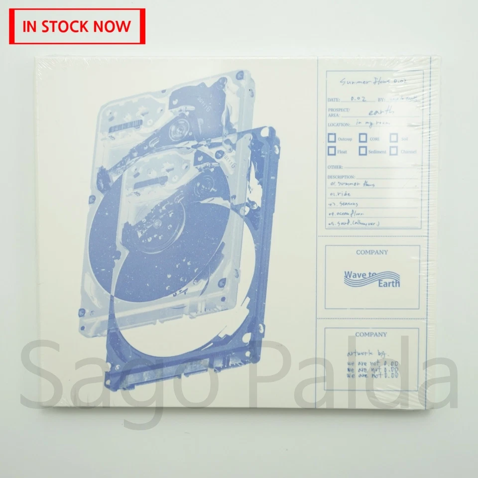 NEW Sealed Wave to Earth Summer Flows 0.02 - Album CD Reissue Version 2023 - image 1 of 4