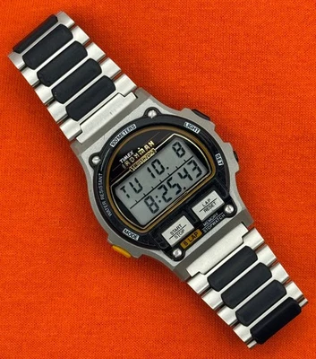 1992 Vintage Timex Ironman Triathlon Men's Digital Watch - ORIGINAL - NICE SHAPE - Image 1 of 4