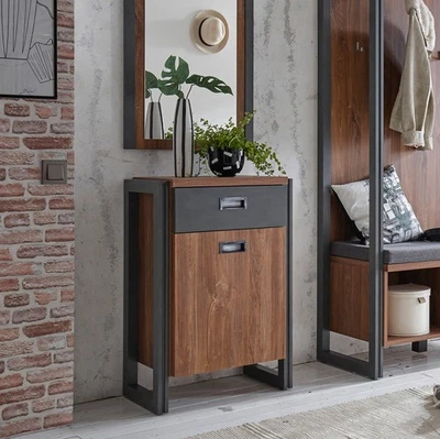 Kommode Sideboard Anrichte Detroit 54cm stirling oak schiefer 802387 - Bild 1 von 4