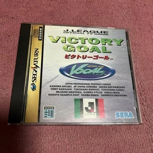 Victory Goal Sega Saturn Fußball Spiel 1995 guter Zustand - Bild 1 von 4