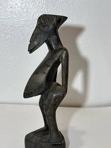 Makonde Shetani wood carving from the Makonde people of East Africa 9.5”Tall - Picture 1 of 5