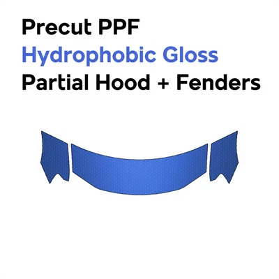 PreCut PPF глянцевая защитная пленка сделай сам прозрачный бюстгальтер для Chrysler 300 2015-2016 - Изображение 1 из 4