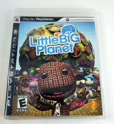 Little Big Planet PS3 Etiqueta Negra (Sony PlayStation 3, 2008) Nuevo - Sellado de fábrica Foto 1 de 4