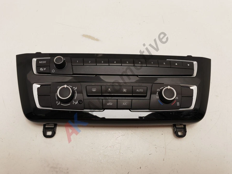 BMW 3 Series F30 F31 12-19 Heater Radio Control Switch Panel 9384046 - Image 1 of 4