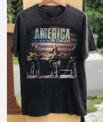 America band in concert T Shirt Full Size S-5XL - Image 1 of 4