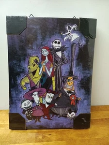 Spirit Halloween Tim Burtons Pesadilla antes de Navidad Lienzo Colgante de Pared - Imagen 1 de 5