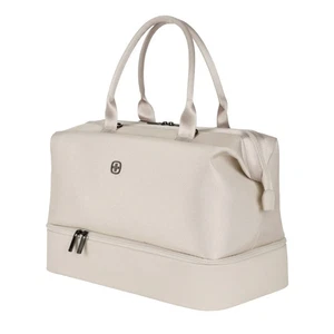 SWISSGEAR 1097 WEEKENDER TOTE TRAVEL BAG, IVORY, 10” W X 18” L X 13”H - Picture 1 of 5