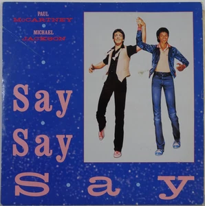 Paul McCartney & Michael Jackson Say Say Say 12" Single 1983, Parlophone VG+/VG+ - Bild 1 von 9