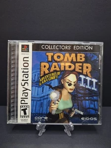 Tomb Raider III 3 Collector's Edition (Sony PlayStation 1 PS1) completo testato - Foto 1 di 4