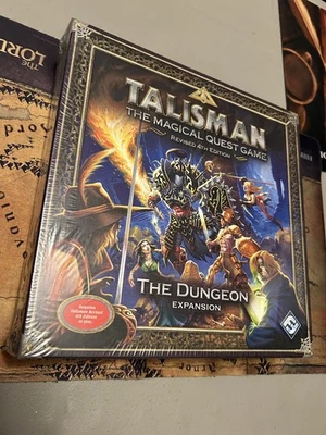 New in Shrink - Talisman 4th Edition Game The DUNGEON Expansion FFG 2009 - Image 1 of 2