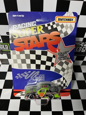 1992 Matchbox Racing Super Stars NASCAR #18 Joe Gibbs Racing 1:64 Scale Diecast - Image 1 of 2