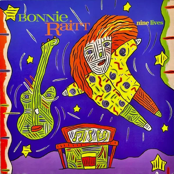 Bonnie Raitt Nine Lives NEAR MINT Warner Vinyl LP - Bild 1 von 1