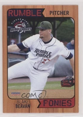 2017 Choice Binghamton Rumble Ponies Blake Beavan #01 - Image 1 of 2