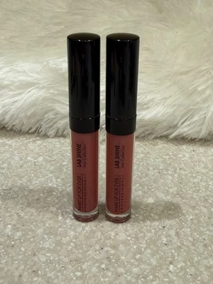 *LOTE DE 2* MAQUILLAJE PARA SIEMPRE *Sombra S18 * Lab Shine/Star Collection.  Brillo de labios Foto 1 de 2