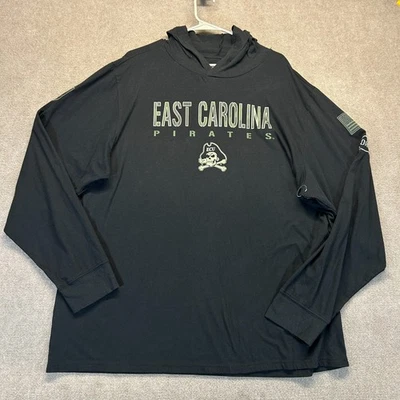 East Carolina Pirates OHT Lightweight Hoodie Men's 2XL Pullover Military USA - Image 1 of 4