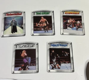 Vintage WWE 5 the game slides Undertaker Dudley Hardy Boyz Stone Cold Y2J - Picture 1 of 6