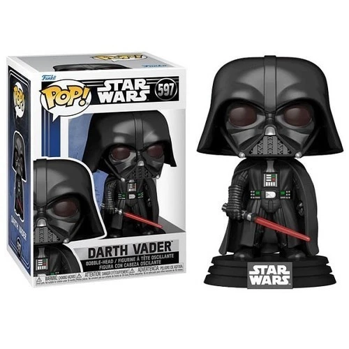 Star Wars Darth Vader Funko Pop! 597 Vinyl Figure 9cm Nuovo Originale - Immagine 1 di 1