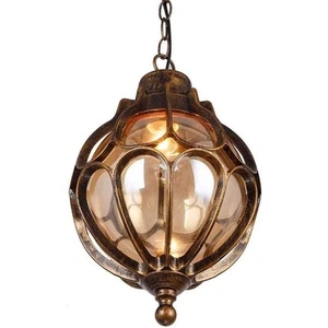 Outdoor Pendant Lights for Porch, Vintage Exterior Hanging Lantern with Spher... - Picture 1 of 7