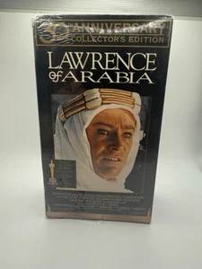 Lawrence of Arabia (VHS, 1993, 30th Ann., WS, 2-Tape Set) NEW SEALED - Picture 1 of 6