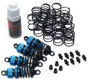 NEW Yeah Racing DSG-0050BU Shocks 50mm Damper Shock (4) Blue for 1/10 Touring - Picture 1 of 2