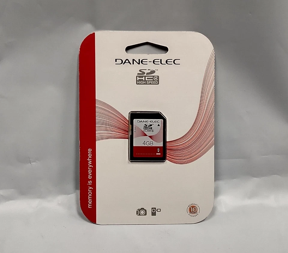 Dane-Elec  SDHC 4GB Class 4 SDHC Card - Image 1 of 1