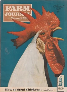 FARM JOURNAL AND FARMER'S WIFE MAGAZINE AUGUST 1942 - Picture 1 of 1