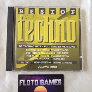 CD MUSICAL : Best Of Techno Volume 4 - Model 500 - 1994 - Electro - Floto Games - Imagen 1 de 2