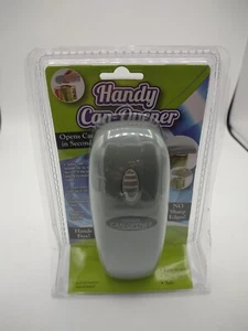 Handy Automatic Can-Opener One Touch Hands-Free Magnetic Lid Gray Easy to Use - Picture 1 of 5