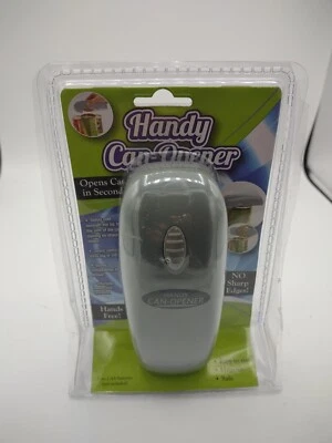 Práctico Abrelatas Automático Un Toque Manos Libres Tapa Magnética Gris Fácil de Usar Foto 1 de 4