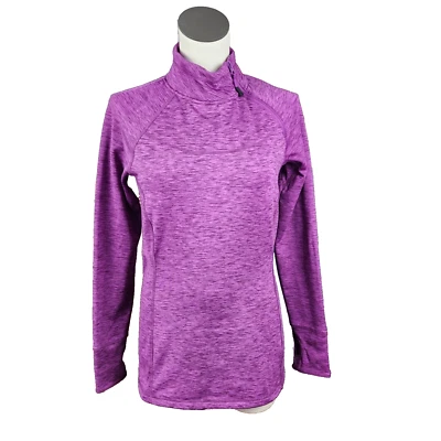 Eddie Bauer Ropa Activa Diagonal Cremallera Cuello Top Talla M Entrenamiento Gimnasio Aire Libre Correr Foto 1 de 4