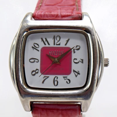 Женские часы Ecclissi 22890 в корпусе из стерлингового серебра с розовой лентой - Изображение 1 из 4