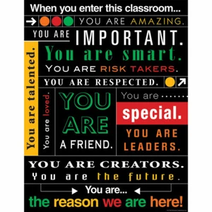 When You Enter This Classroom...Subway Art Chart Teacher Created Resources TCR75 - Picture 1 of 1