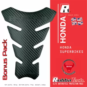 RubbaTech Honda sports bike rubber tank pad MKII - Value Bundle - Picture 1 of 6