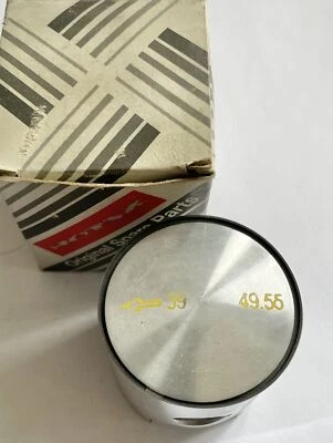 Rotax 49,55Ø Kolben Silber Rotax piston pistón piston - Bild 1 von 4