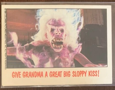 1988 OPC O-PEE-CHEE Fright Flicks Blue Back Ghostbusters Bibliotecario #39 Foto 1 de 2