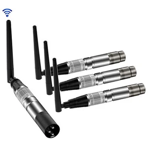 4 STÜCKE DMX512 Sender Empfänger Kit 2.4G ISM Wireless für Disco DJ Equipment - Bild 1 von 8