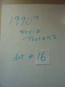Lote de carteles de películas de 1990 - 3 carteles en lote #16 - Imagen 1 de 4