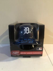 DETROIT TIGERS- DENNY MCLAIN SIGNED AUTOGRAPH MINI HELMET TRISTAR COA - Picture 1 of 6