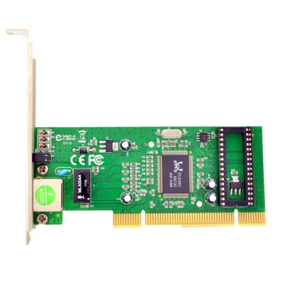 Scheda di Rete Realtek RTL8169SC PCI - Mappa 10/100/1000 Gigabit Ethernet - Immagine 1 di 3