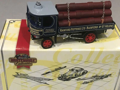 Matchbox coleccionables #YAS09-M 1929 GARRETT STEAM WAGON RAINFORD POTTERERIES Foto 1 de 4