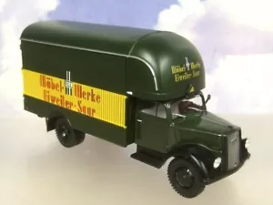 1/43 DIECAST 1949 OPEL BLITZ FURNITURE REMOVALS VAN/TRUCK/LORRY EIWEILER-SAAR - Picture 1 of 5