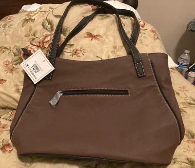 BOLSO DE MANO de ALFRED DUNNER~con ETIQUETAS~GRAN CAPACIDAD~MACYs NY~NUEVO con ETIQUETAS Foto 1 de 2