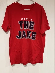 Cleveland Clothing Co Its Still The Jake Red T Shirt Size Large - Picture 1 of 4
