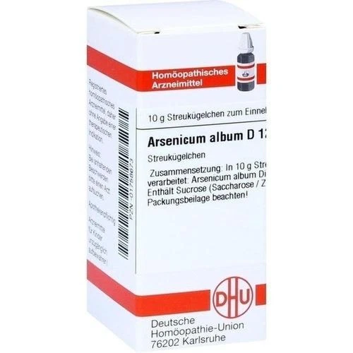 DHU-ARZNEIMITTEL GMBH & CO. KG ARSENICUM ALBUM D 12 Globuli 10g PZN 1758673