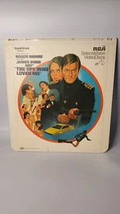 James Bond 007 The Spy Who Loved Me RCA CED Videodisc - Picture 1 of 2