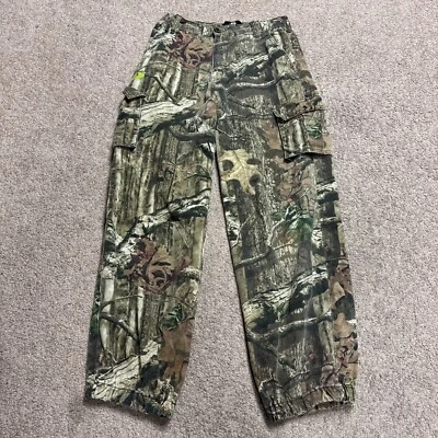 Mossy Oak Break Up Infinity Hunting Camo Jogger Pants Size 14-16 27x27 - Image 1 of 4
