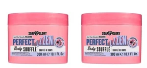 2 x Soap & Glory Perfect Zen Body Souffle Lavender & Tonka Bean Scented 300ml - Picture 1 of 2