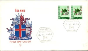 Iceland 1960 FDC - Reykjavik - J15623 - Picture 1 of 2