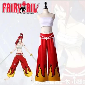 Anime Fairy Tail Cosplay Costume Erza Scarlet Cosplay Costume Unisex Halloween  - Picture 1 of 13