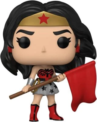 Funko Pop! Héroes: Wonder Woman 80th Aniversario - Rojo Son Vinilo Ficción - Imagen 1 de 2